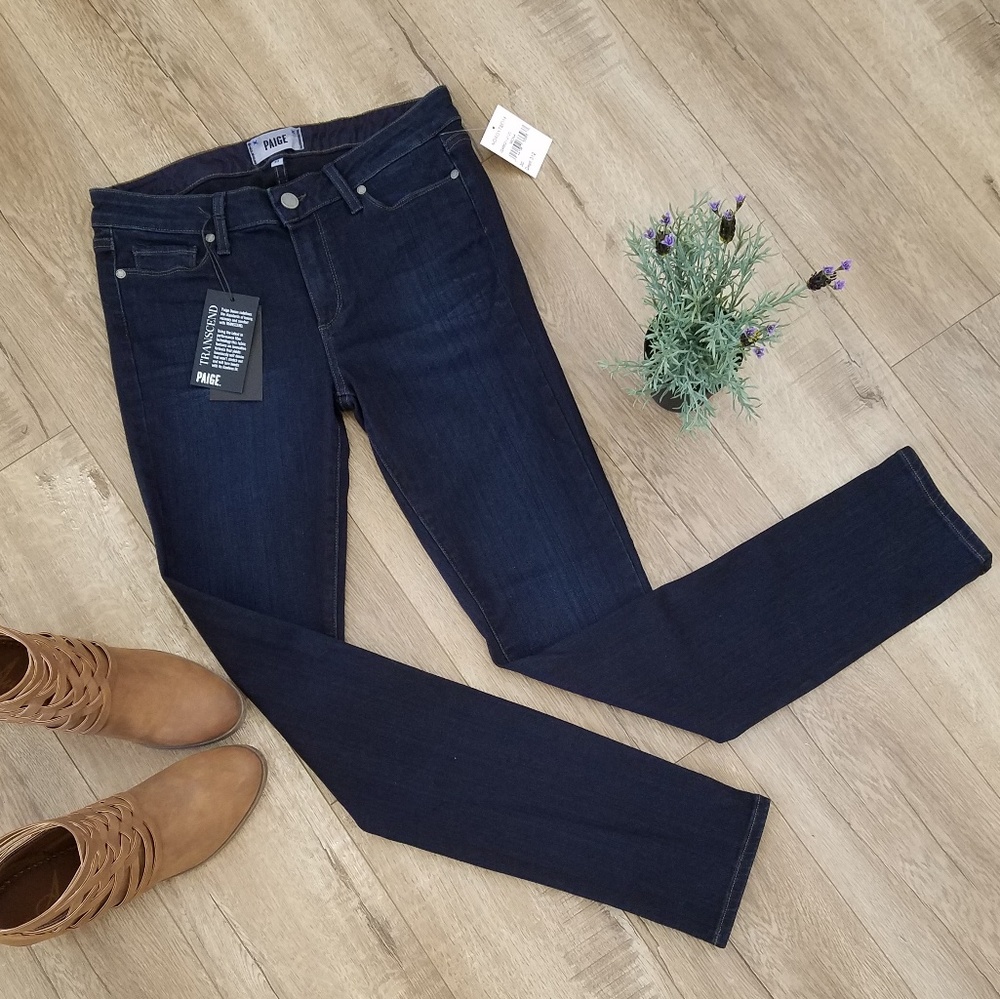 PAIGE Skyline Skinny Jeans Transcend Mona